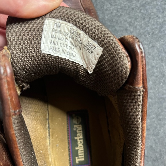 Timberland leather boots 7,5 - Picture 4 of 13